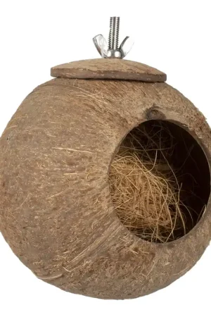 Snelle Levering Duvo+ Coconut Jungle Huis Met Bevestiging 16X12,5X12,5 cm
